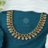 green stone necklace
