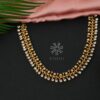 gold toned necklace set
