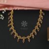 gold toned necklace set for women