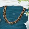 pink stone necklace for women