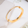 Classic Gold Sleek Bangle Bracelet