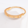 Classic Gold Sleek Bangle Bracelet(BR-230)