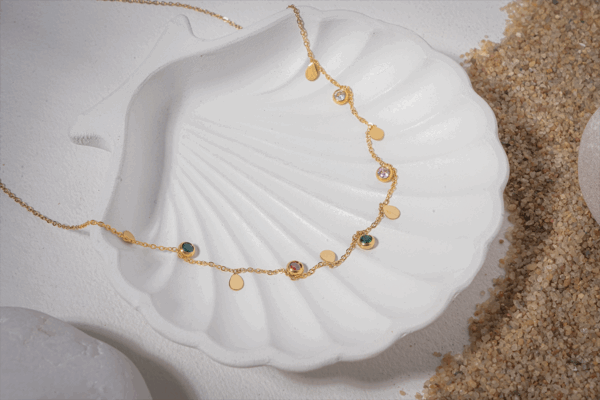 vosgi stone necklace for women