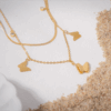 vosgi two layered necklace for women
